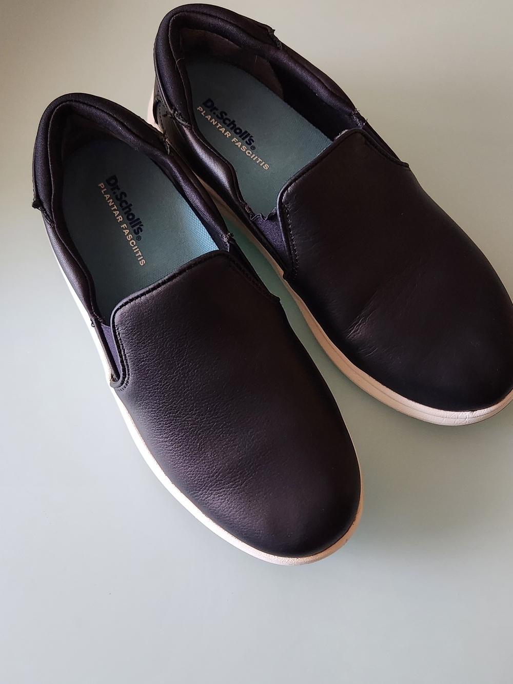 Dr. Scholl's Women's Black Slip-On Casual Shoe Size 8.